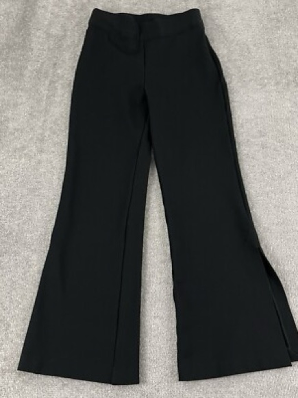 SPANX Black Wide-Leg Ponte Pants